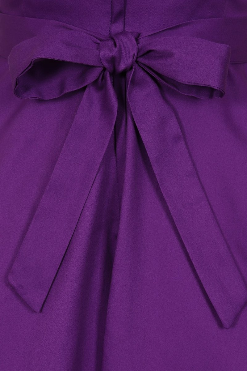 Day Dress - Purple - Lady V London