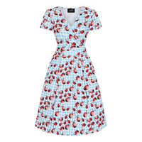 Thumbnail for Lyra Dress - Ladybird Gingham, Lady V London