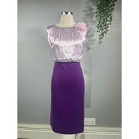 Thumbnail for Lady V Dress - Purple Silk (16), Lady V London