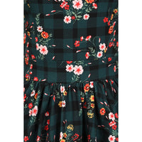 Thumbnail for Tea Dress - Garden Gingham