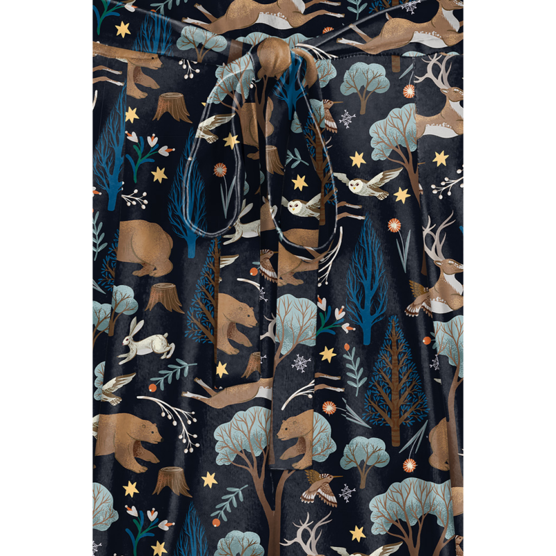 Lyra Dress - Blue Forest