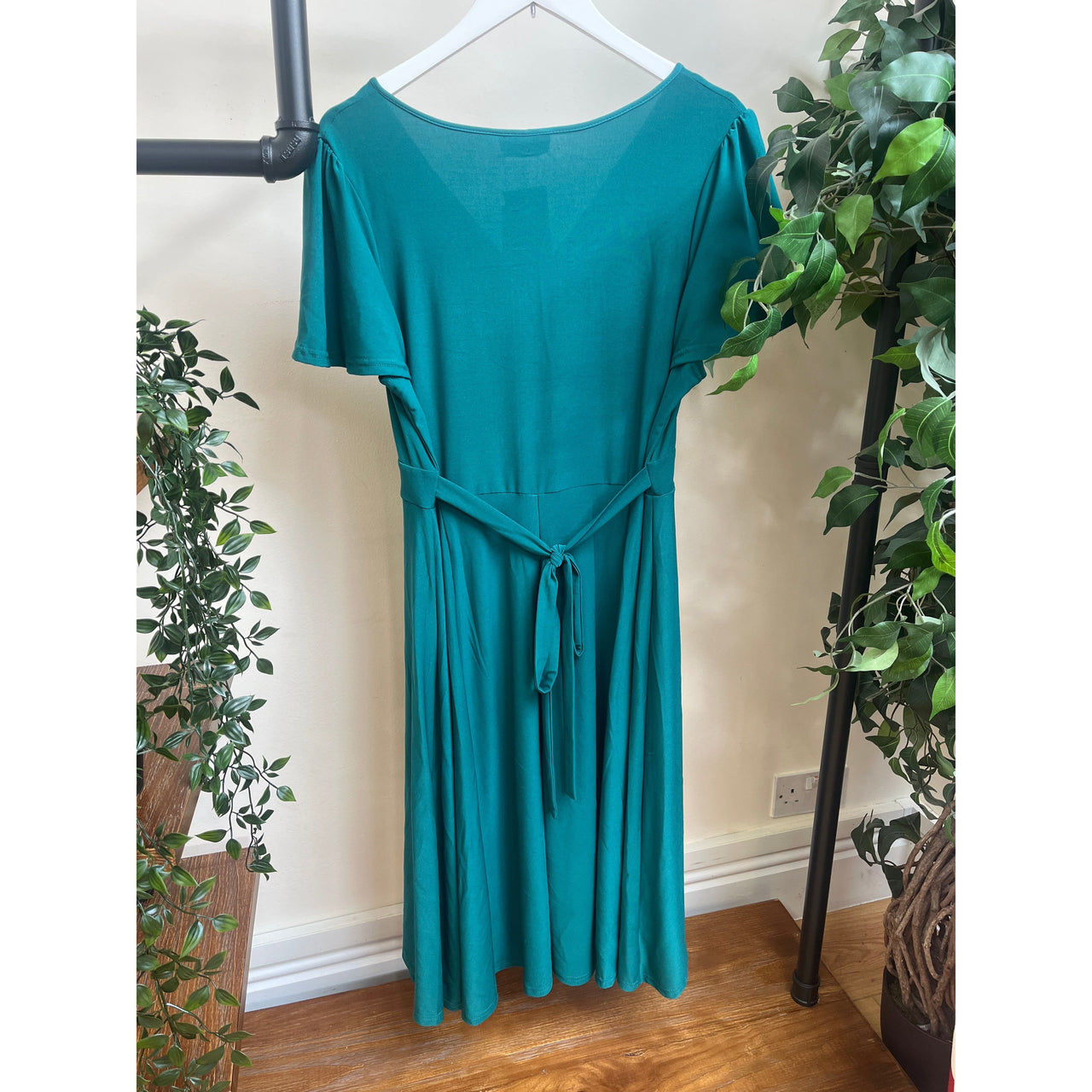 Lyra Dress - Teal (18), Lady V London