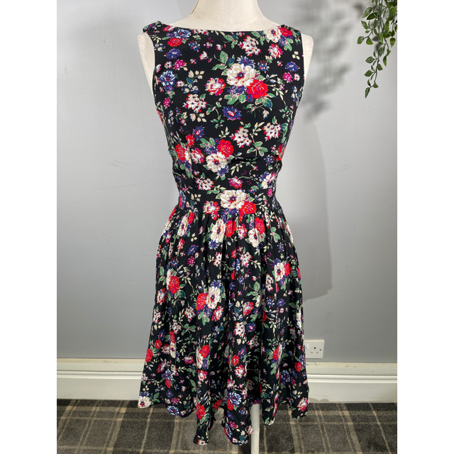 Tea Dress - Pretty Floral (10), Lady V London