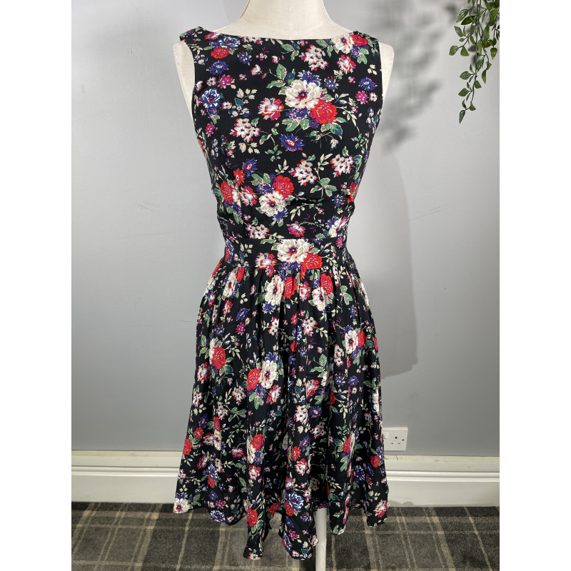 Tea Dress - Pretty Floral (10), Lady V London