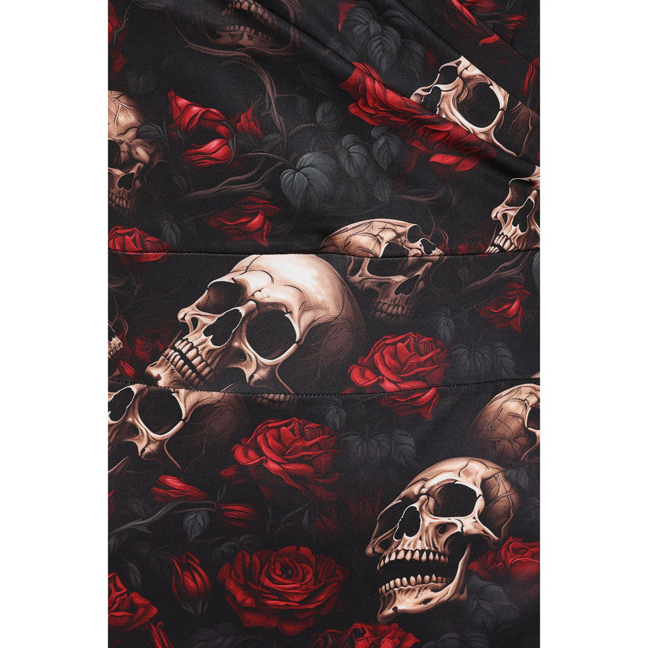 Elsie Dress - Rose Skull, Lady V London