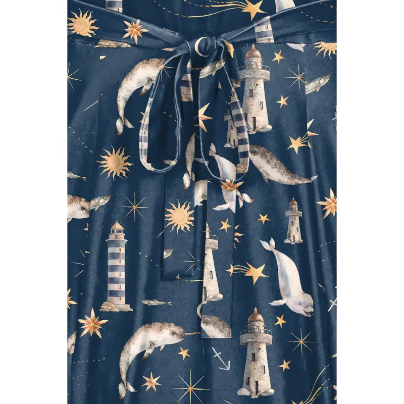 Lyra Dress - Narwhal Lighthouse