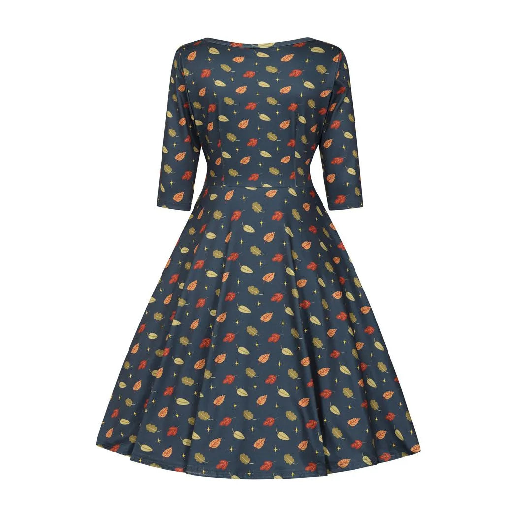 Betty Dress - Falling Leaves