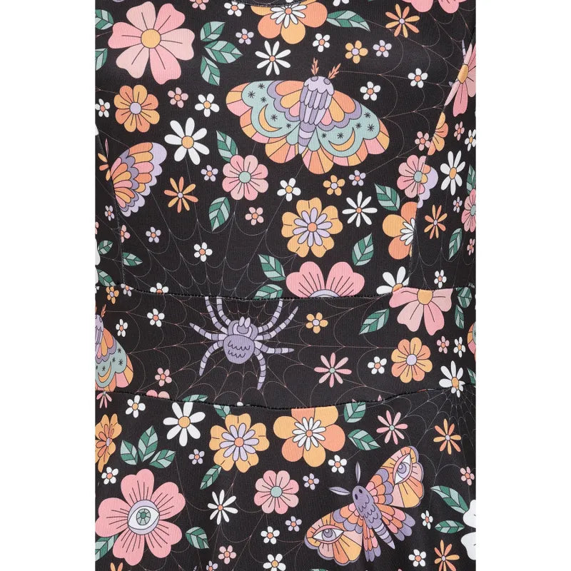 Betty Dress - Spooky Spider Garden
