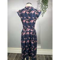 Thumbnail for Eva Dress - Mauve Flamingo (14), Lady V London