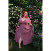 Thumbnail for Lyra - Maxi Dress - Smoky Pink