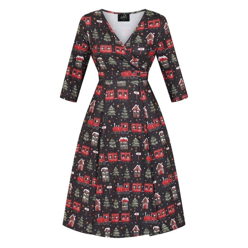 Lyra Dress - Xmas Express