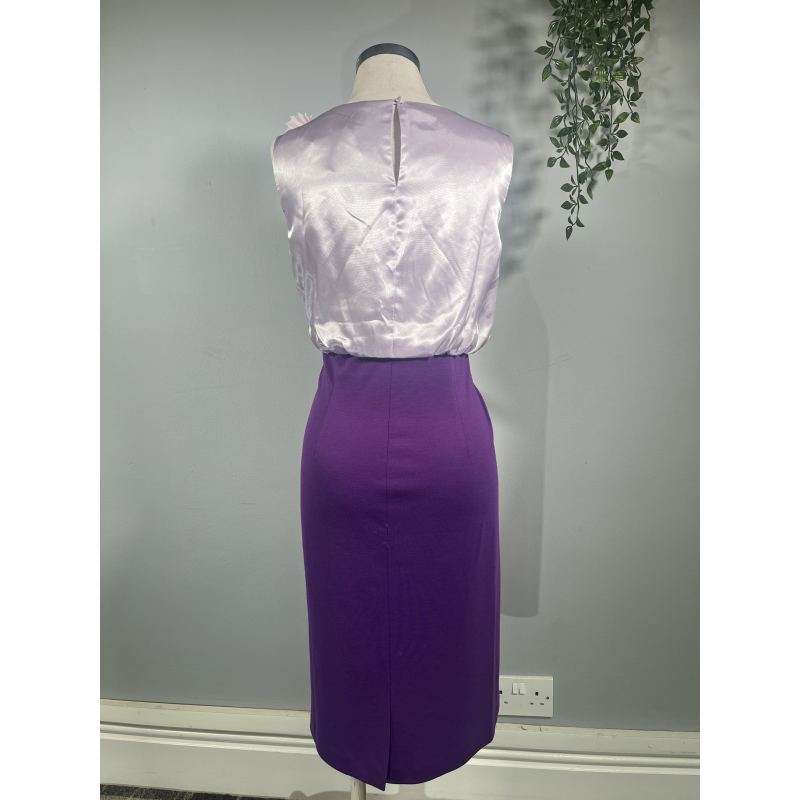 Lady V Dress - Purple Silk (16), Lady V London