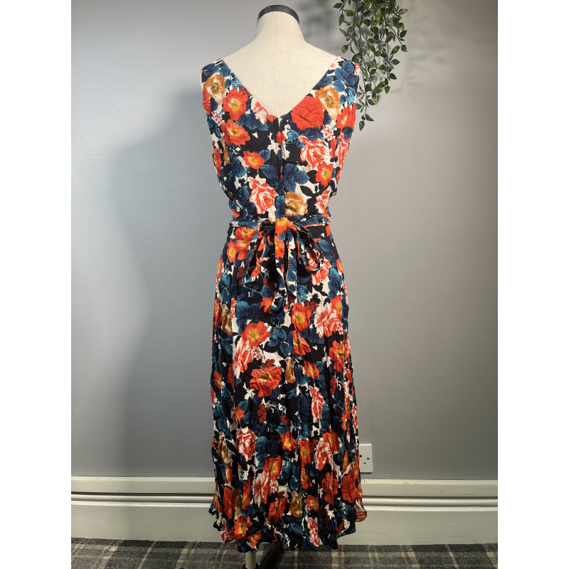 Lady V Dress - Red Flowers (20), Lady V London