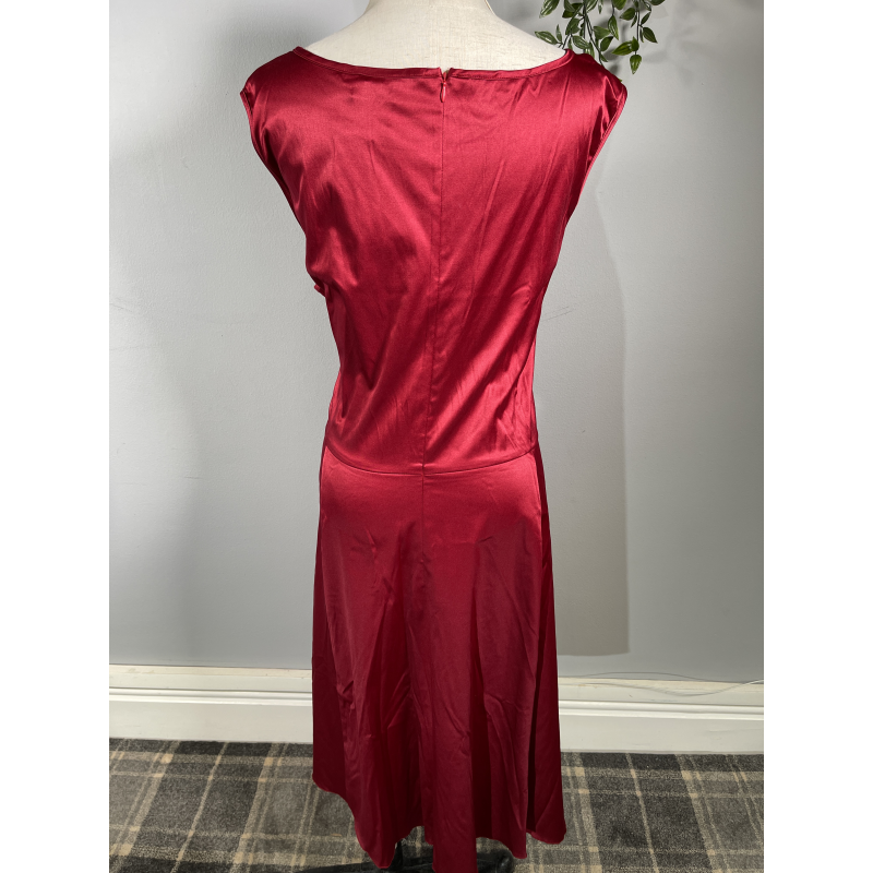 Hepburn Dress - Red (26/28), Lady V London