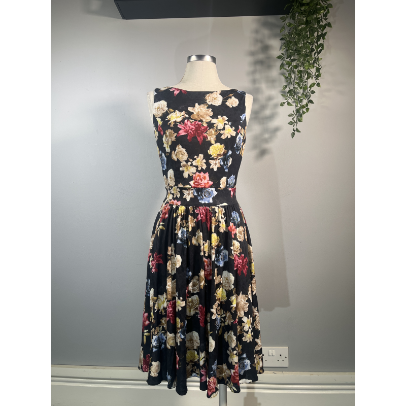 Lady V Dress - Lilies and Roses (10), Lady V London