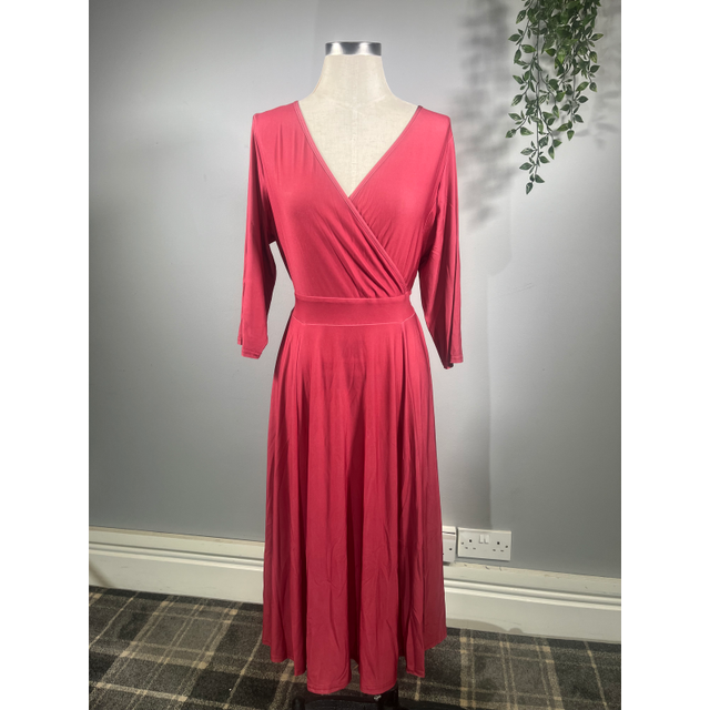 Lyra Dress - Pink (12), Lady V London