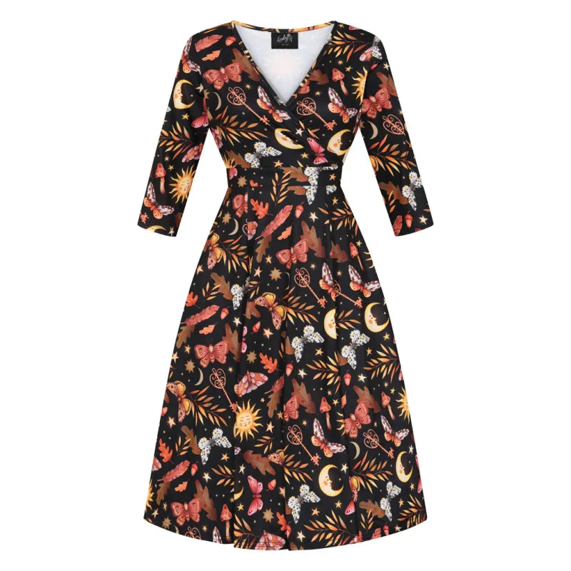 Lyra Dress - Witching Hour, Lady V London