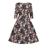 Thumbnail for Betty Dress - Spooky Spider Garden