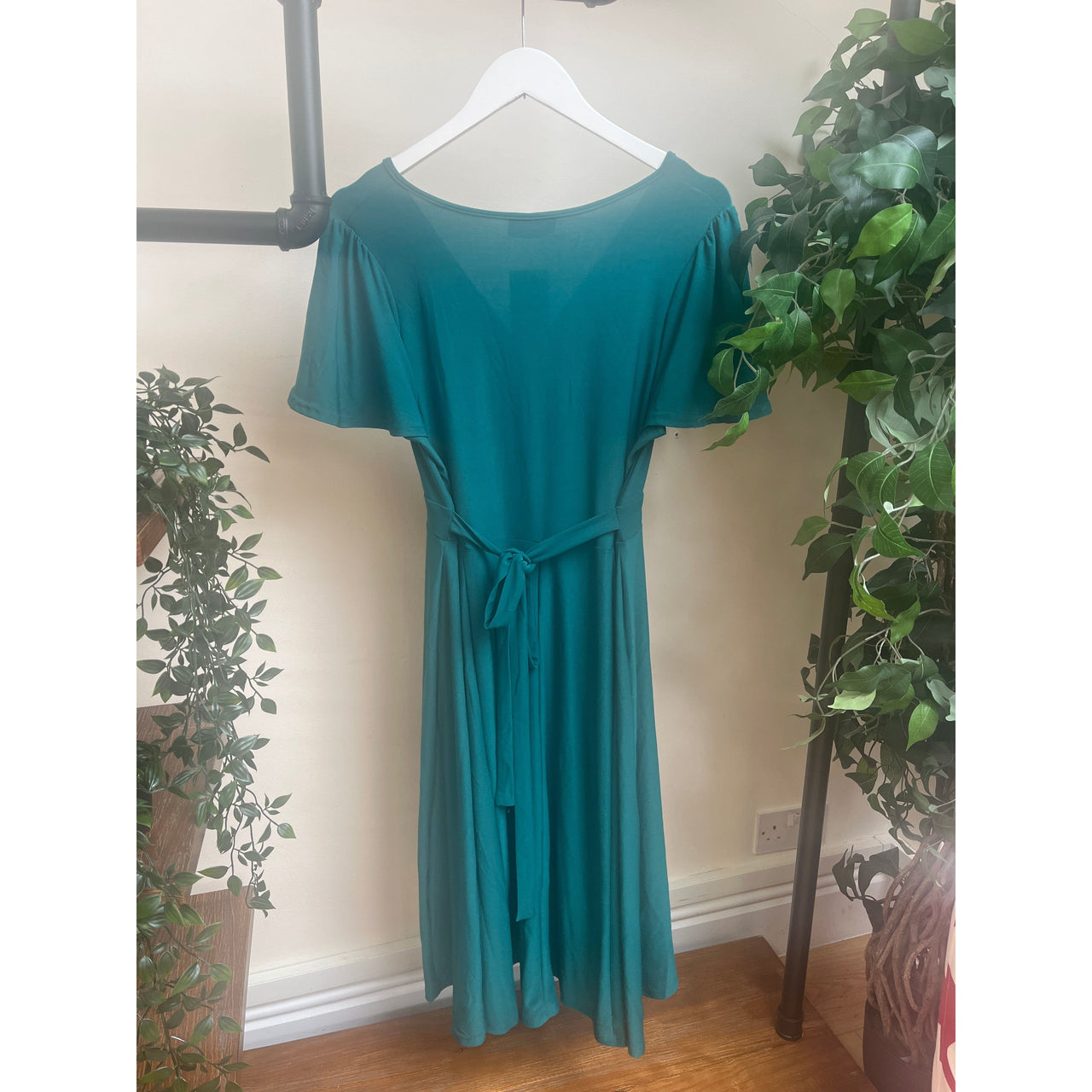 Lyra Dress - Teal (16), Lady V London