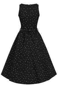 Thumbnail for Hepburn Dress - Twinkle Stars, Lady V London