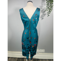 Thumbnail for Venus Dress - Teal Butterfly (16), Lady V London