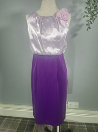 Thumbnail for Lady V Dress - Purple Silk (14)