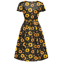 Thumbnail for Lyra Dress - Sparkle Sunflower