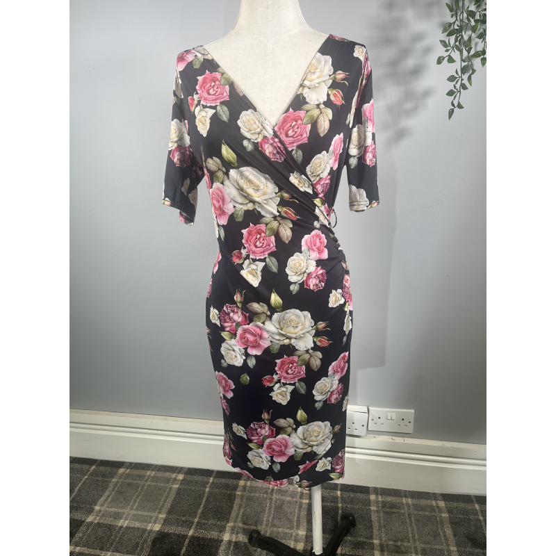 Yvonne Dress - Castle Rose (10), Lady V London