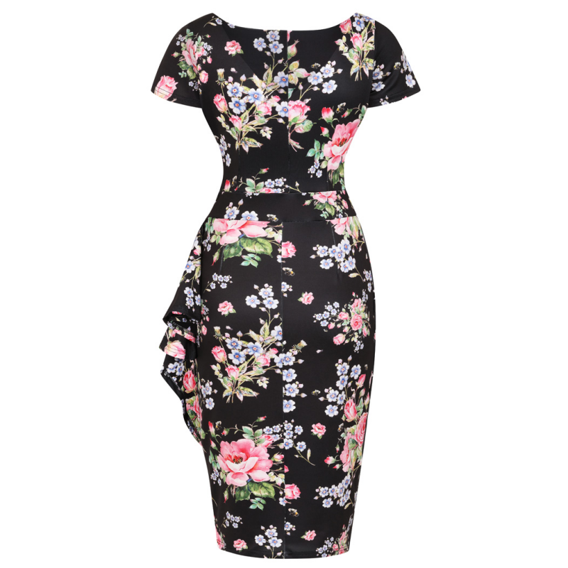 Elsie Dress - Rosy Bouquet