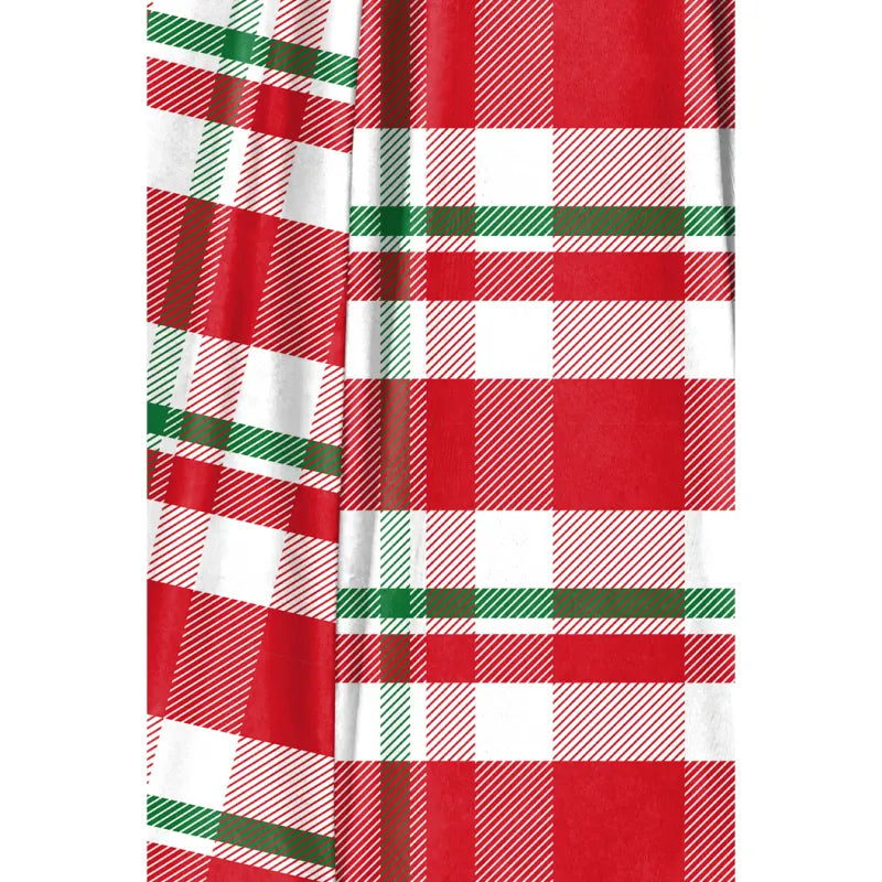 Lyra Dress - Candy Cane Tartan