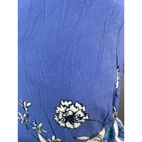 Thumbnail for Tea Dress - Blue Flower Border (12), Lady V London