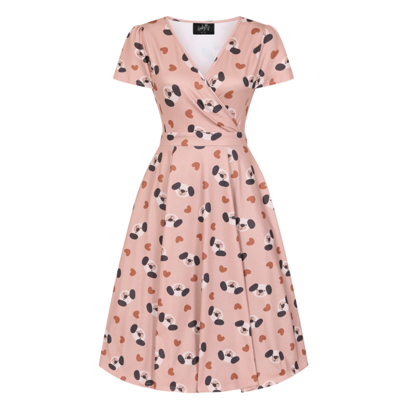 Lyra Dress - Puppy, Lady V London