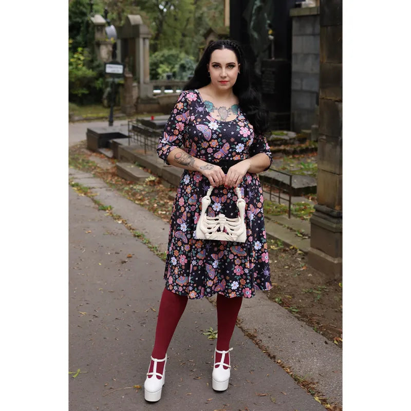 Betty Dress - Spooky Spider Garden