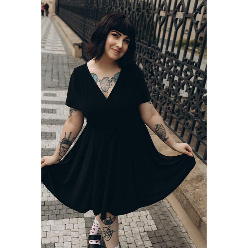 Lyra - Mini Dress - Black