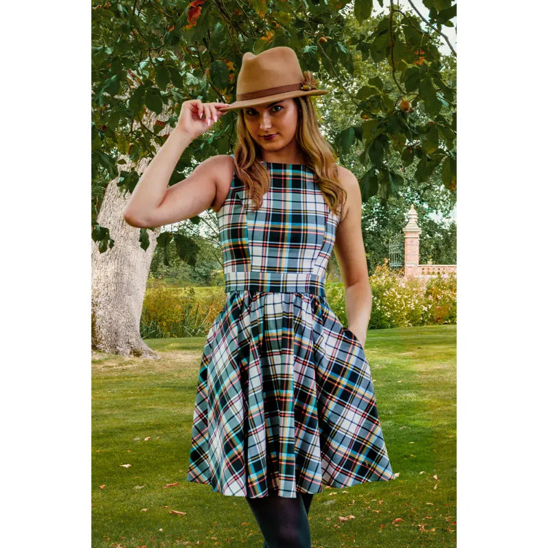Tea Dress - October Tartan
