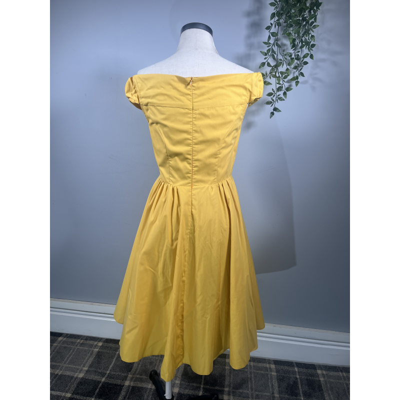 Lady V Dress - Yellow (10), Lady V London