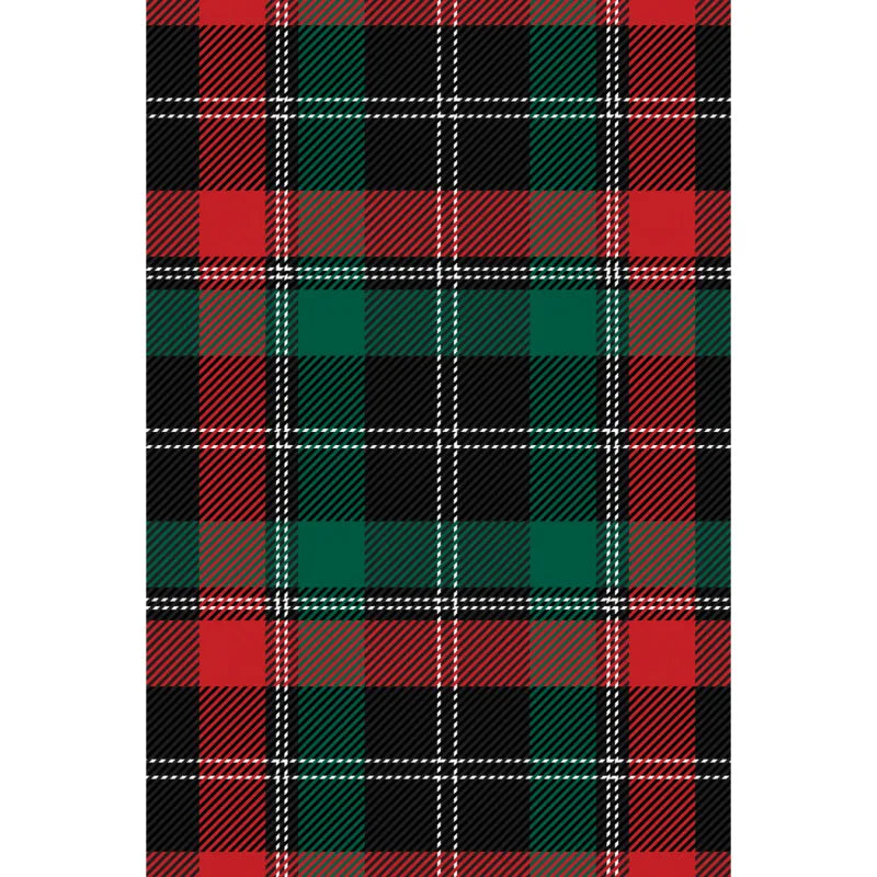 Lyra Dress - Christmas Tartan