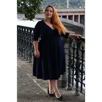 Thumbnail for Lyra Dress - Navy