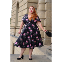 Thumbnail for Lyra Dress - Garden Rose