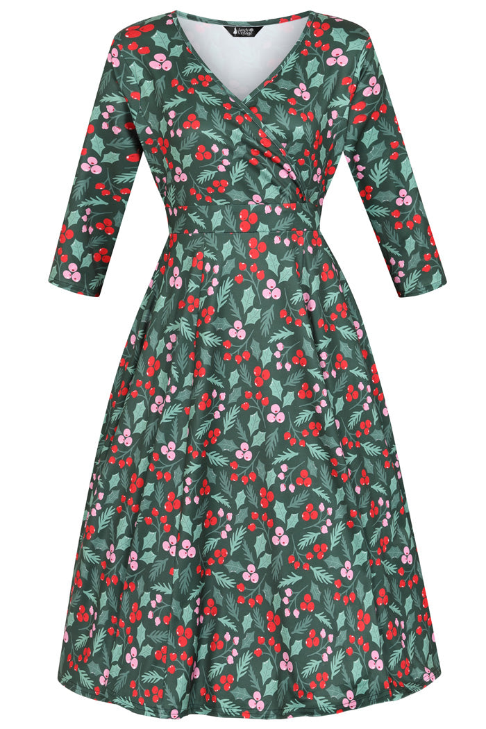 Lyra Dress - Vintage Holly, Lady V London