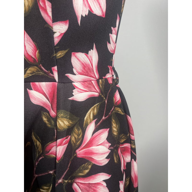 Hepburn Dress - Pink Lily (10), Lady V London