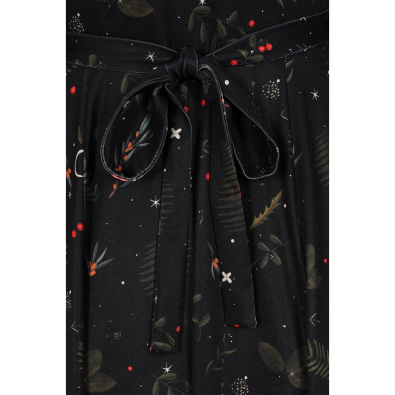 Zelda Dress - Winter Leaves, Lady V London