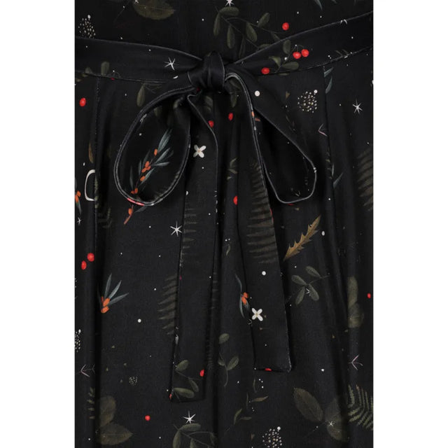 Lyra Dress - Winter Leaves, Lady V London