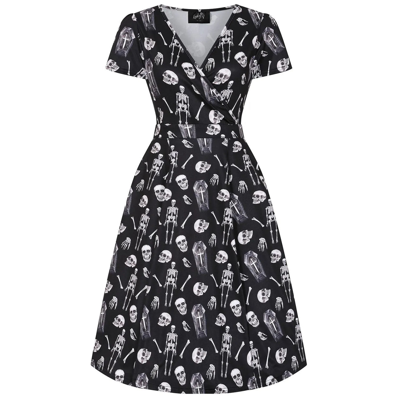 Lyra Dress - Graveyard, Lady V London