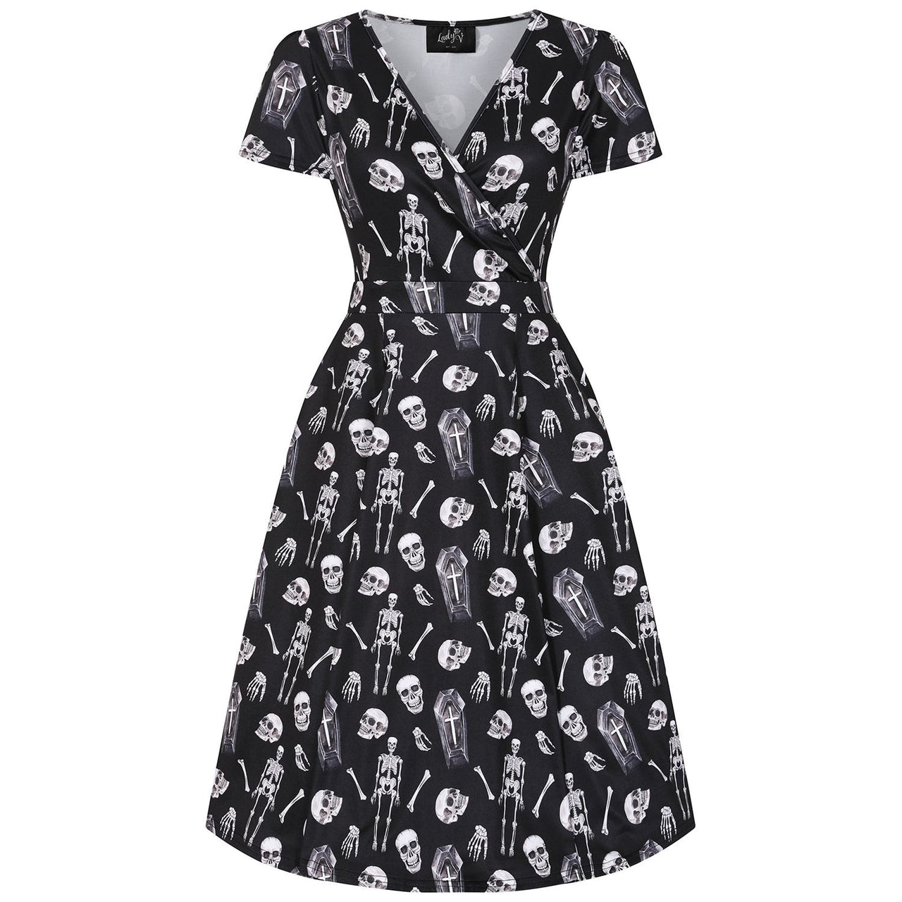 Lyra Dress - Graveyard, Lady V London