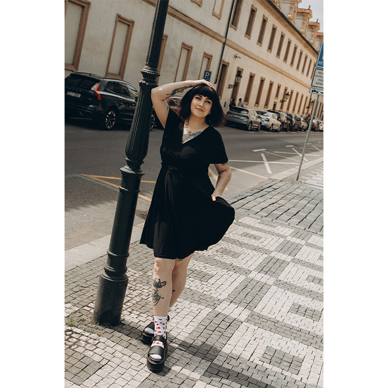 Lyra - Mini Dress - Black