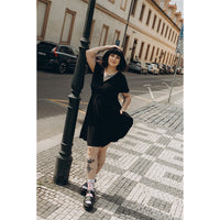 Thumbnail for Lyra - Mini Dress - Black