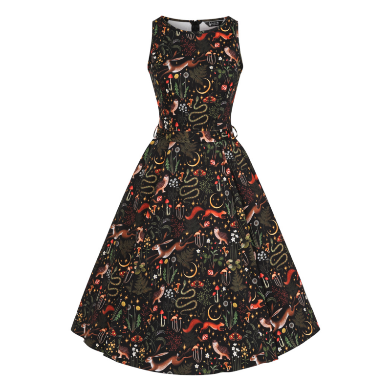 Hepburn Dress - Enchanted Woods