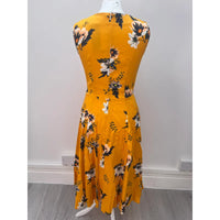 Thumbnail for Lady V Dress - Summer Yellow Floral (08), Lady V London