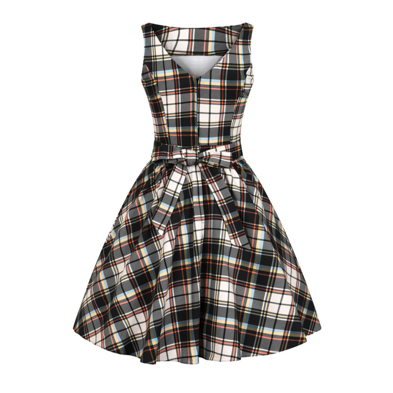 Tea Dress - October Tartan